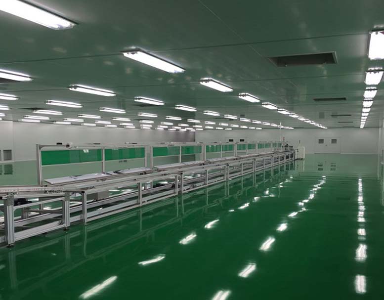 電阻生產廠房無塵車間裝修